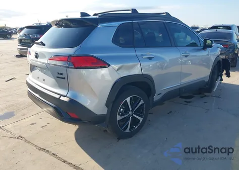 2024 Toyota Corolla Cross Hybrid Xse z USA, uszkodzony, nr VIN 7MUFBABG5RV027845